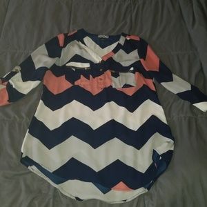 Chevron blouse